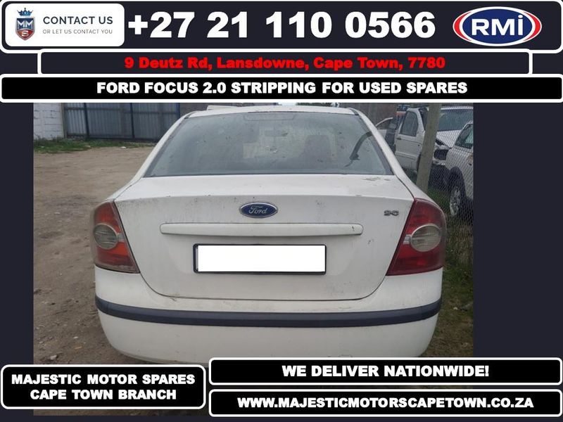 Ford Focus 2.0 Manual Petrol stripping for used spares used parts