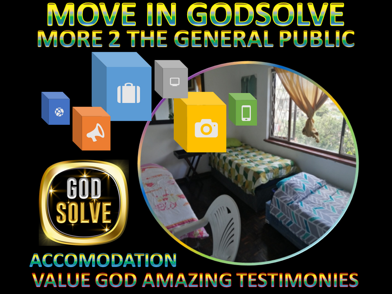Godly Business Accommodation.  Godsolve can take your life from good to extraordinary.