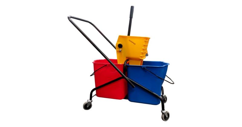Cleaning Bucket – Wringer Wheeled