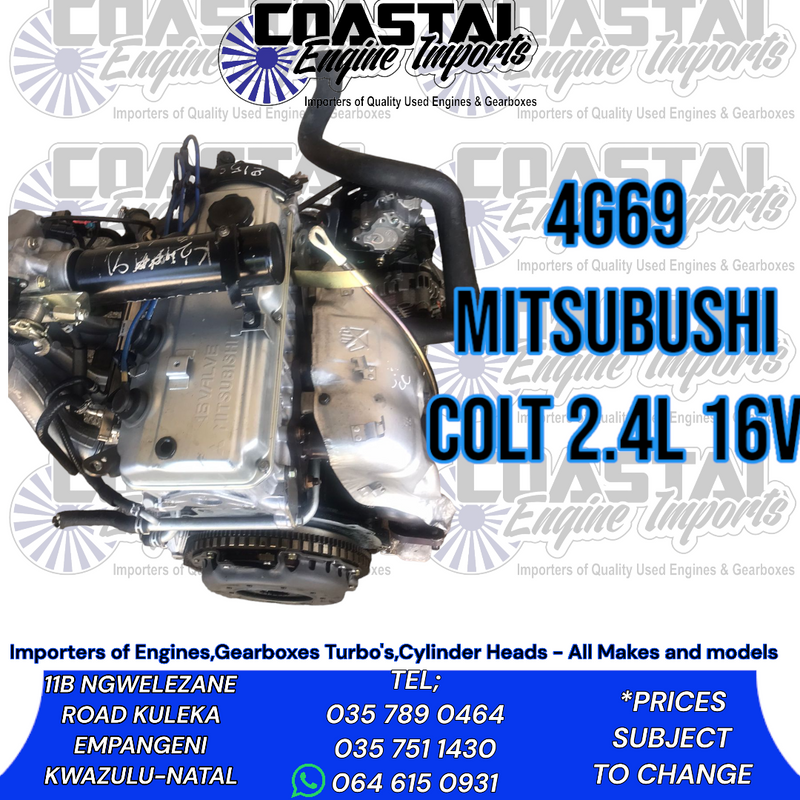 4G69 MITSUBISHI COLT 2.4L 16V