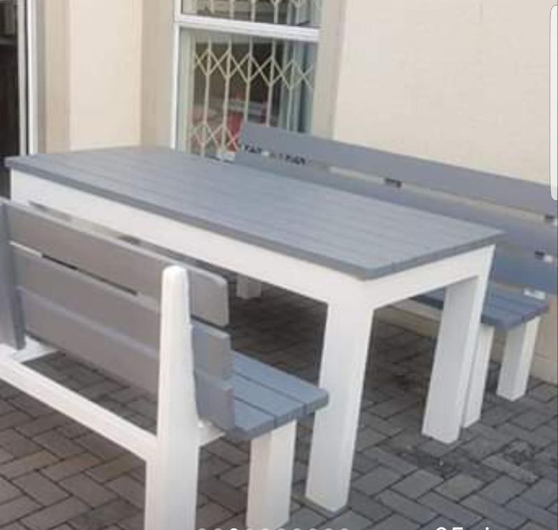 OUTDOOR BENCHES and OUTDOOR FURNITURE, FULL PRICE LIST---visit --- WWW.AFRICANBENCHES.CO.ZA