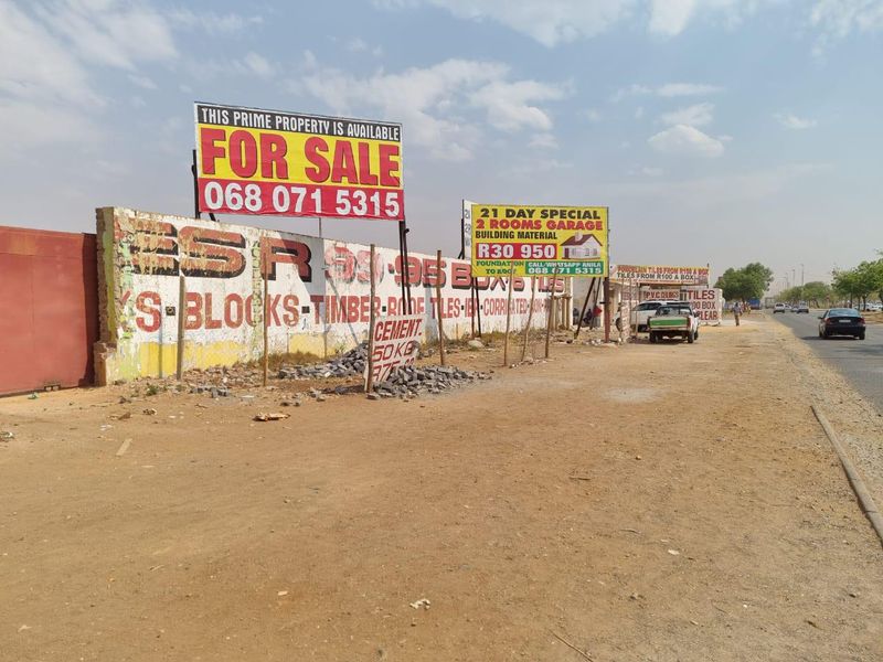 Investment opportunity. Retail space for sale in Soweto