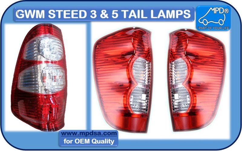 GWM STEED TAIL LAMPS AND SPARES - OEM QUALITY CALL US NOW FOR A GREAT PRICE