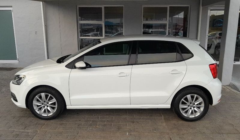 White Volkswagen Polo 1.2 TSI Comfortline with 121500km available now!