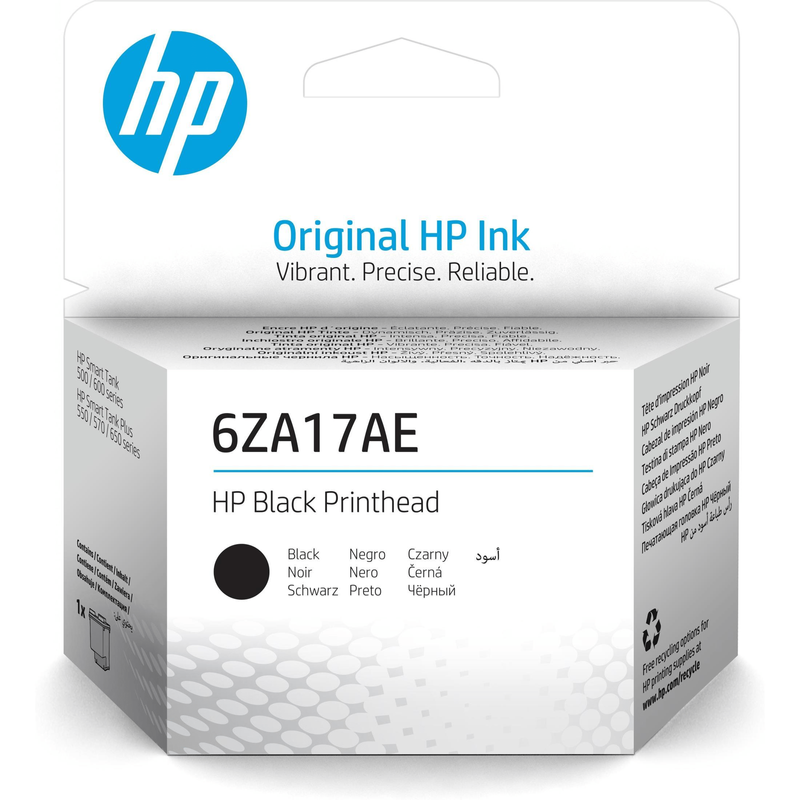 HP Black Printhead Original 6ZA17AE - Brand New