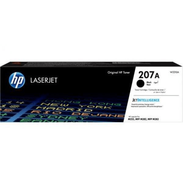 HP 207A Black Toner Cartridge 1,350 Pages Original W2210A Single-pack - Brand New