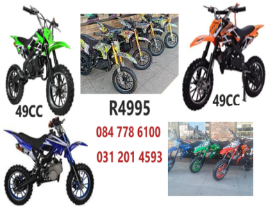Dirt Bike 49cc   Special Brand New (kid Bike)  Xxx Moto Cycle