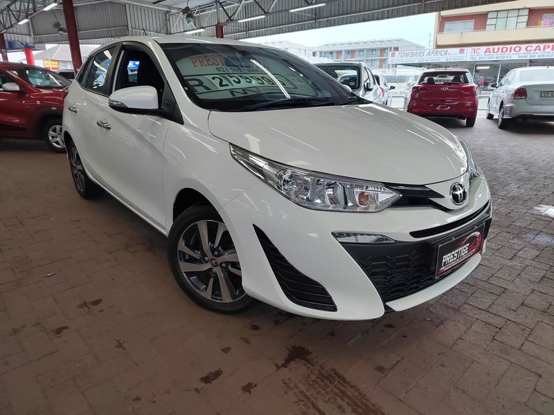 2018 Toyota Yaris 1.5 XS CVT with ONLY 17580kms at PRESTIGE AUTOS 021 592 7844