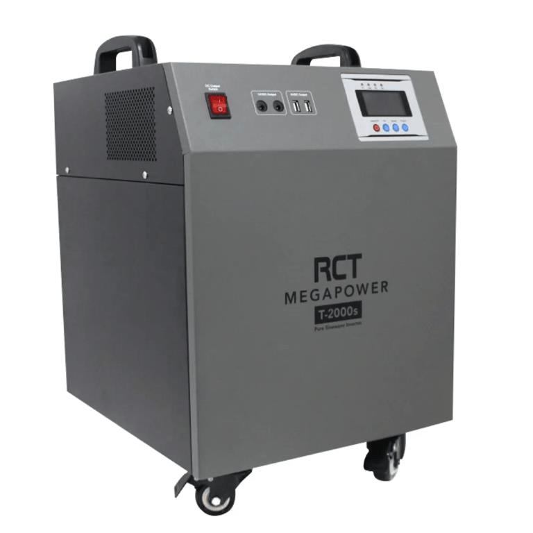 RCT MegaPower 2kVA 2kW Inverter Trolley with 2 X 100Ah Battery RCT MP-T2000S - Brand New