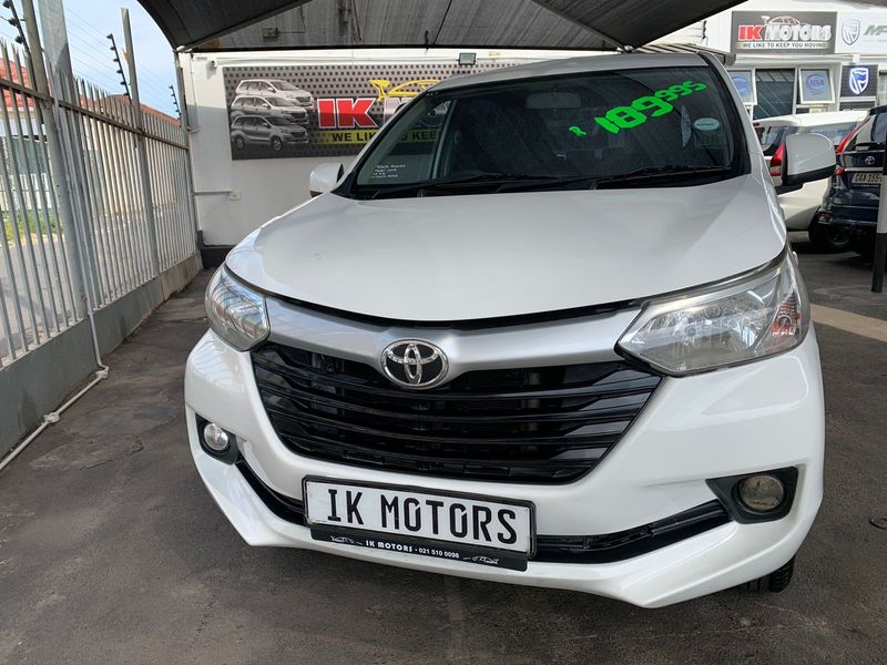 2018 Toyota Avanza 1.5 SX