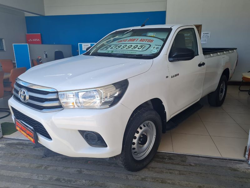 White Toyota Hilux 2.4 GD-6 RB SRX with 136580km available now!