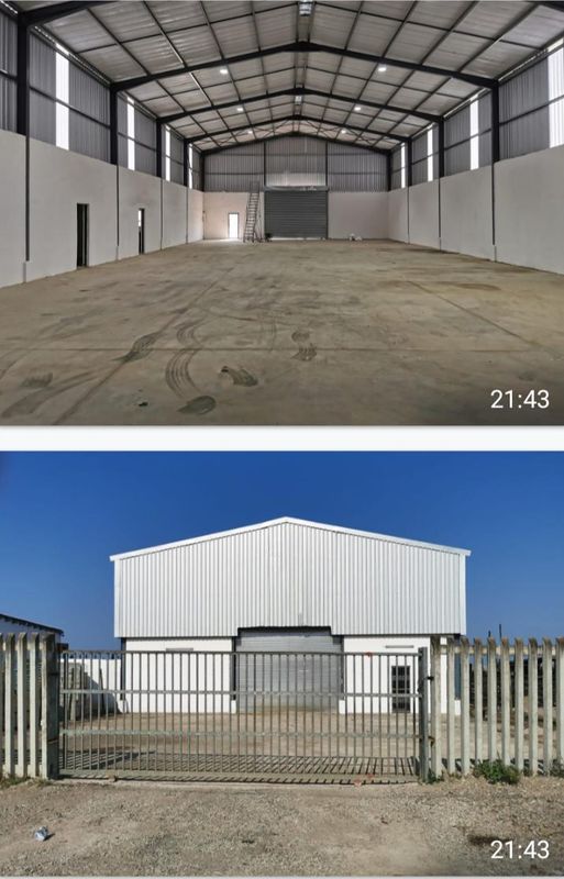 600 square metre factory warehouse to rent Canelands Verulam Durban