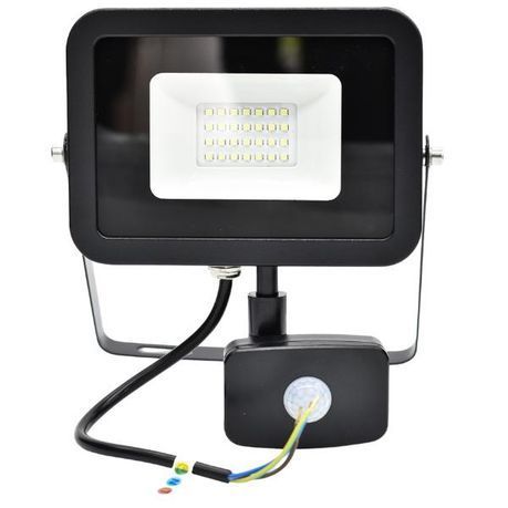 Waco - LED Floodlight with Sensor 30W - Slimline 6500K