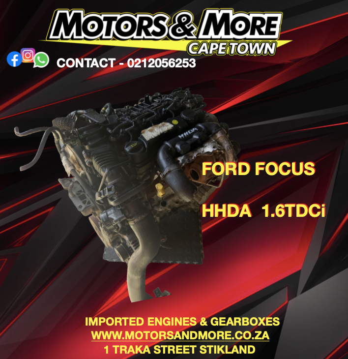 Ford Focus/C-MAX HHDA 1.6TDCi Engine For Sale