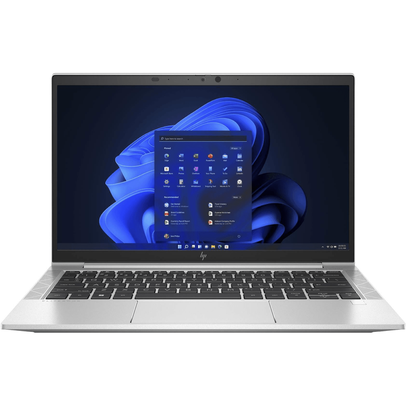 HP EliteBook 830 G8 13.3-inch FHD Laptop - Intel Core i5-1135G7 256GB SSD 8GB RAM LTE Win 10 Pro 5P6