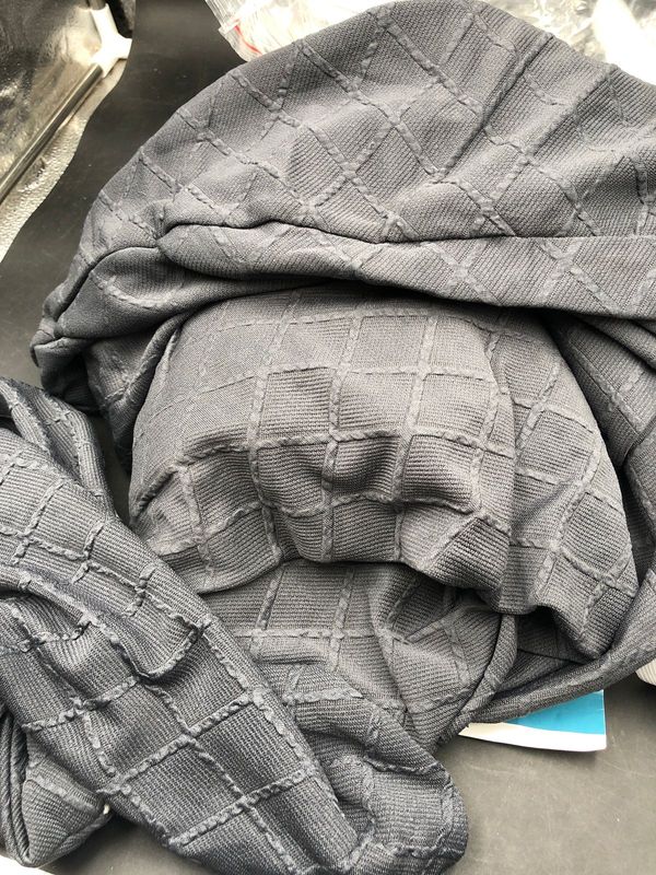 Gently Used Cherry Mart - Couch Covers Stretch Material - Dark Grey - Dark Grey - 185 cm