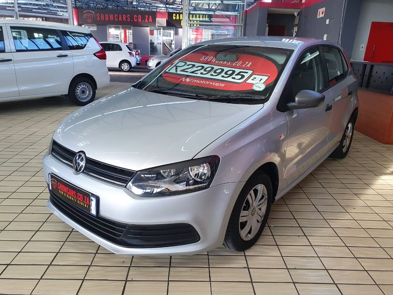 Silver Volkswagen Polo Vivo Hatch 1.4 Trendline with 48161km available now!