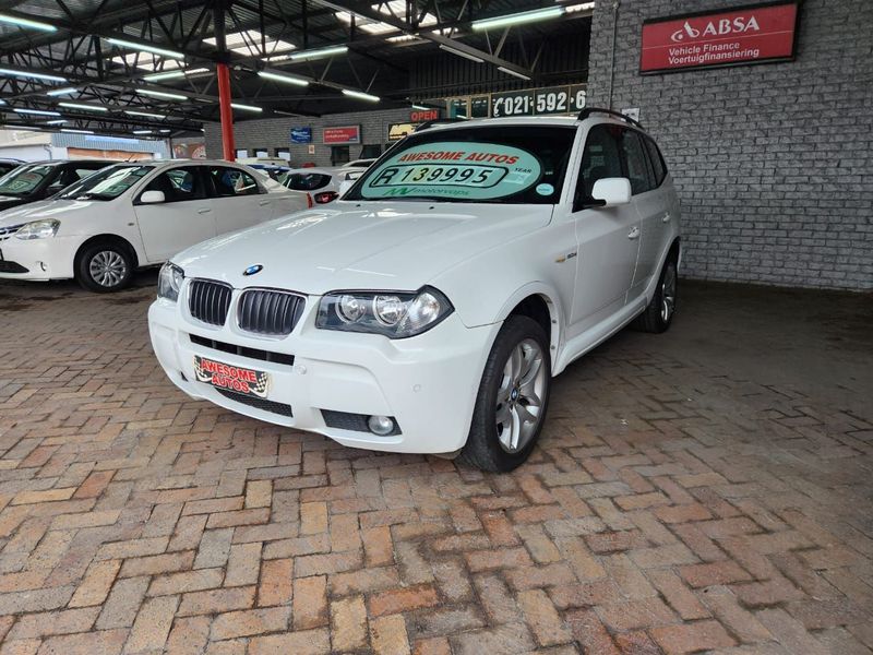BMW X3 2.0d, White with 155446km, for sale! PLEASE CALL CARLO@0838700518