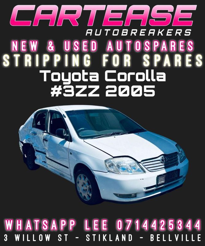 TOYOTA COROLLA 2004 #3ZZ STRIPPING FOR SPARES