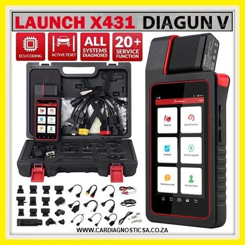 LAUNCH X431 DIAGUN V Bi-Directional Full System Scan Tool with 2 Years Free Update