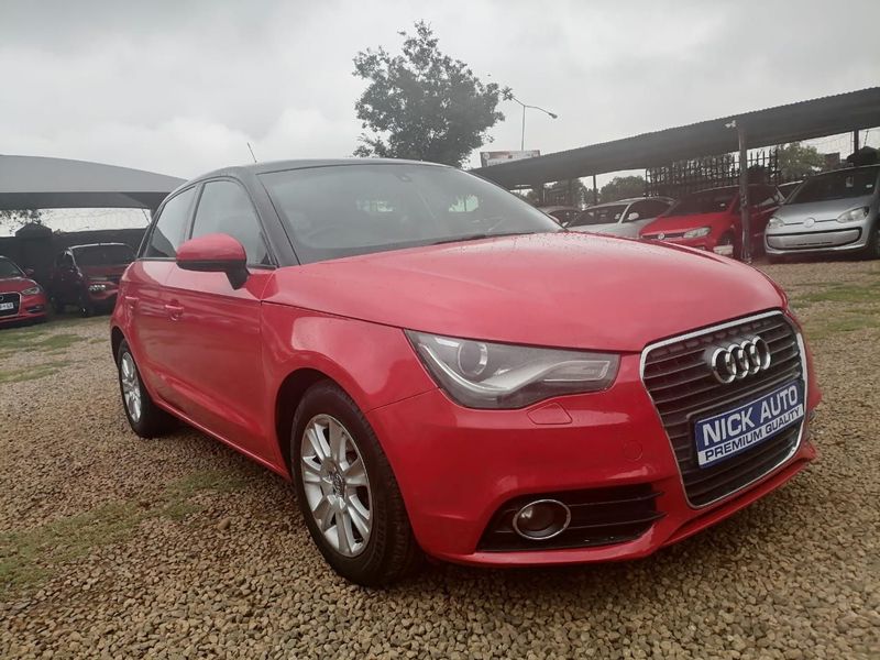 2012 Audi A1 1.4 TFSI Ambition, Red with 84000km available now!