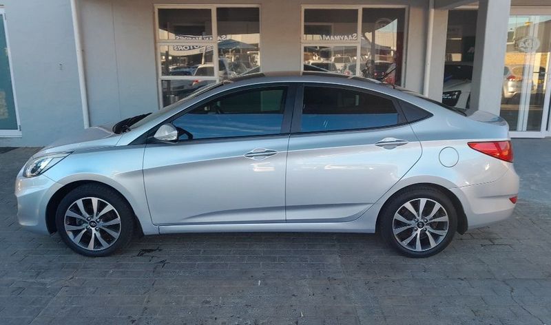Silver Hyundai Accent 1.6 GLS with 105000km available now!