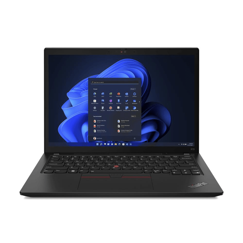 Lenovo ThinkPad X13 13.3-inch WUXGA Laptop - Intel Core i5-1235U 256GB SSD 8GB RAM Win 11 Pro 21BQS3