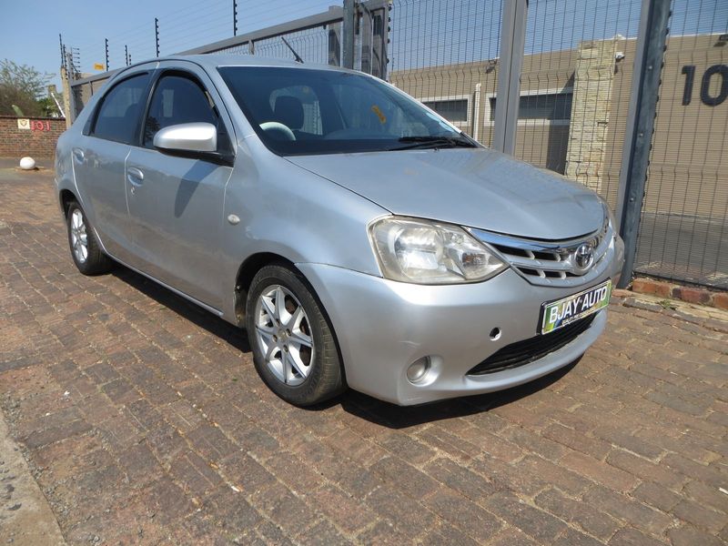 2015 Toyota Etios 1.5 Xs Sedan, Silver with 92000km available now!