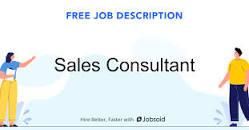 Sales consultant Position