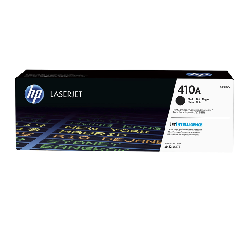 HP 410A Black Toner Cartridge 2,300 Pages Original CF410A Single-pack - Brand New