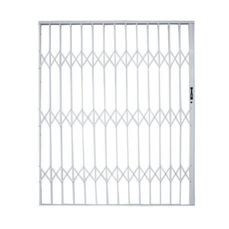 Armourdoor Alu Trellis 2.4m x 2.1m Security Gate - White