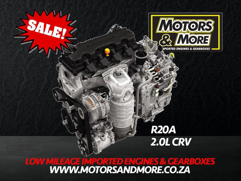 Honda Civic R20A 2.0 Engine For Sale No Trade in Needed