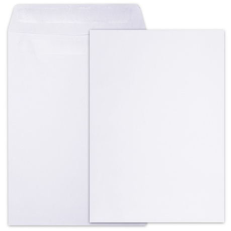 Leo Envelope - White Self Seal Envelopes , box of 250