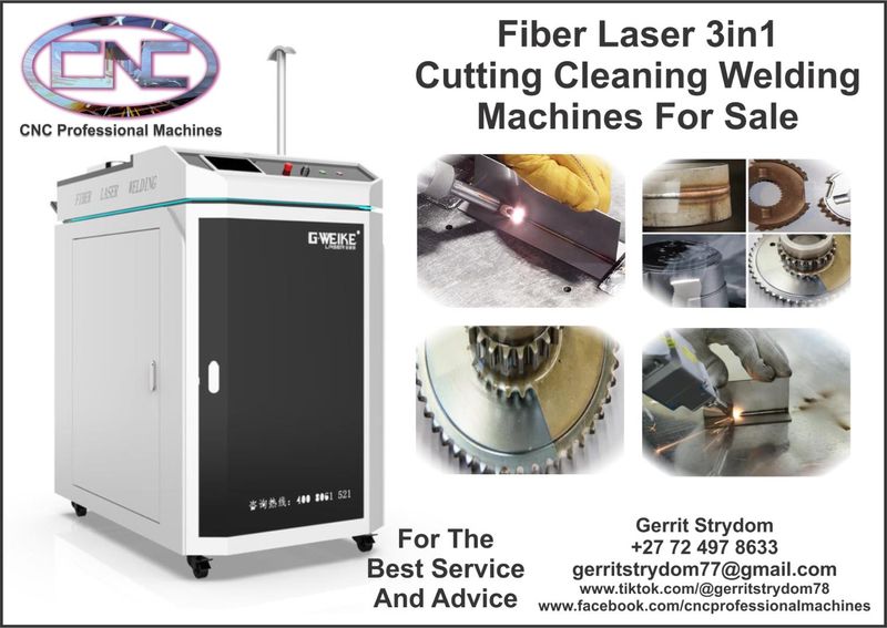 Fiber Laser 3in1 Welder Cleaner and Cutter