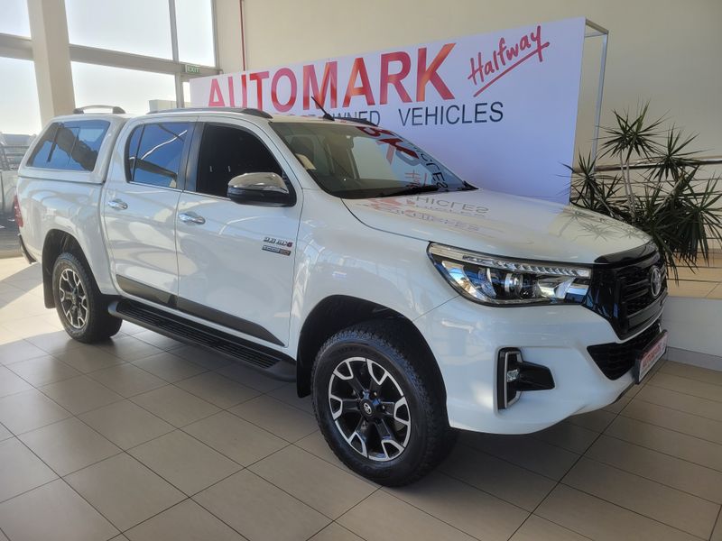 2019 Toyota Hilux 2.8 GD-6 D/Cab RB Raider AT, White with 124000km available now!