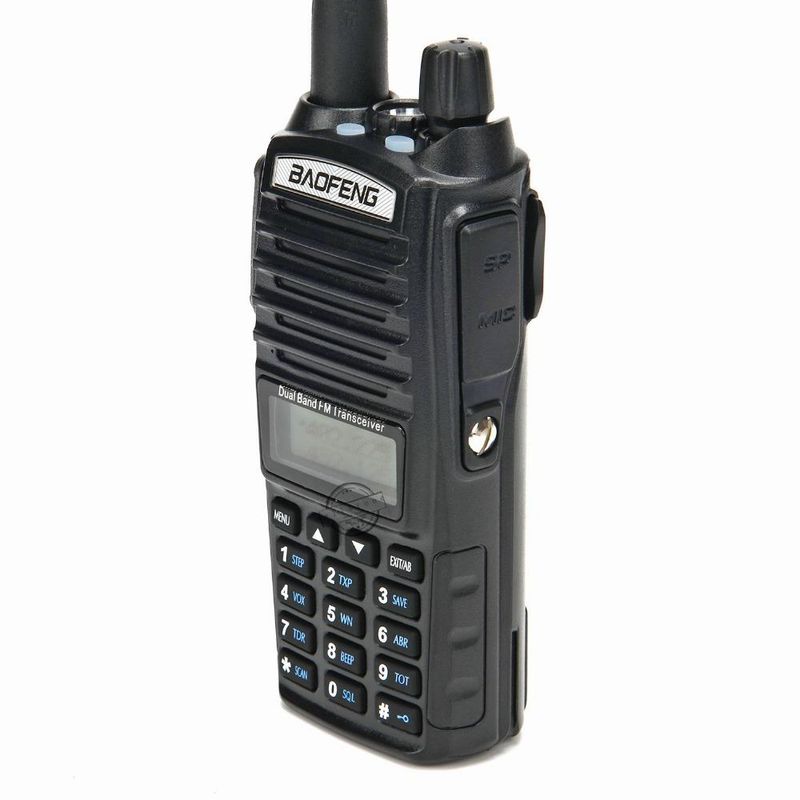 Long-range Two Way Radio Vhf Uhf Dual Band Handy Talky UV82 8W
