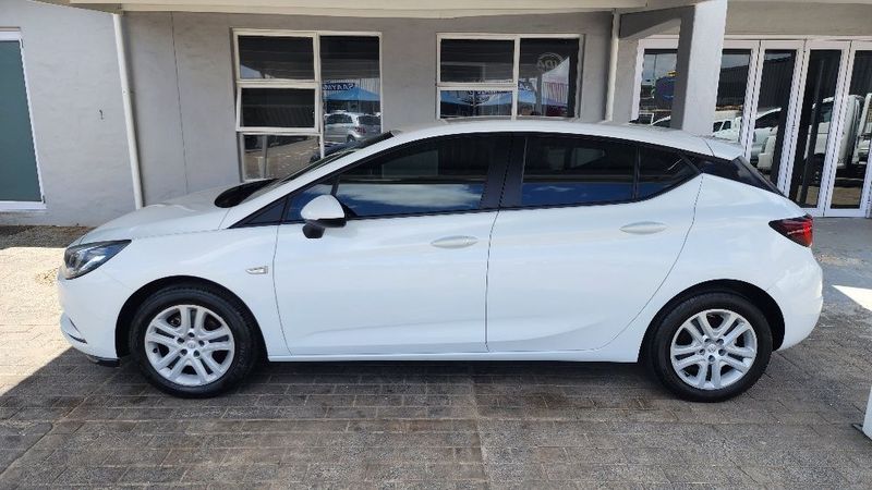 White Opel Astra Hatch 1.0T Enjoy with 137000km available now!