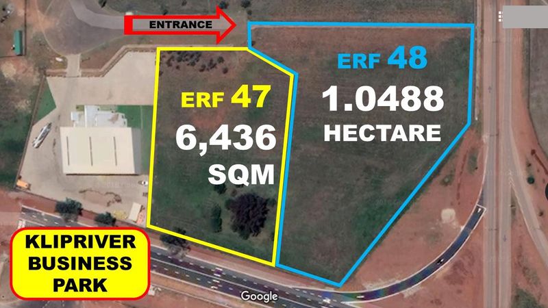 10,488 m2 STAND, SECURE INDUSTRIAL PARK (&#64; R550/SQM)