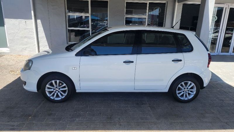White Volkswagen Polo Vivo Hatch 1.4 Base with 180000km available now!