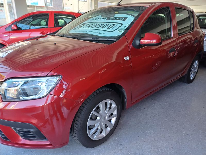 Renault Sandero 0.9 Turbo Dynamique, Red with 73100km, for sale!