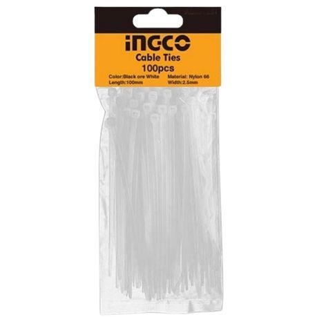 Ingco Cable Ties 100 Pieces 300mm x 4.8mm