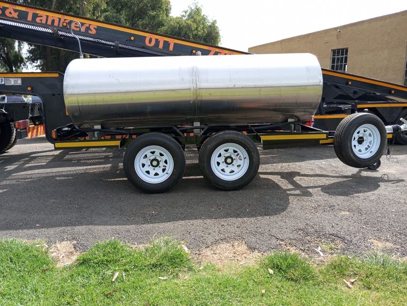 2000 liter stainless steel bowser