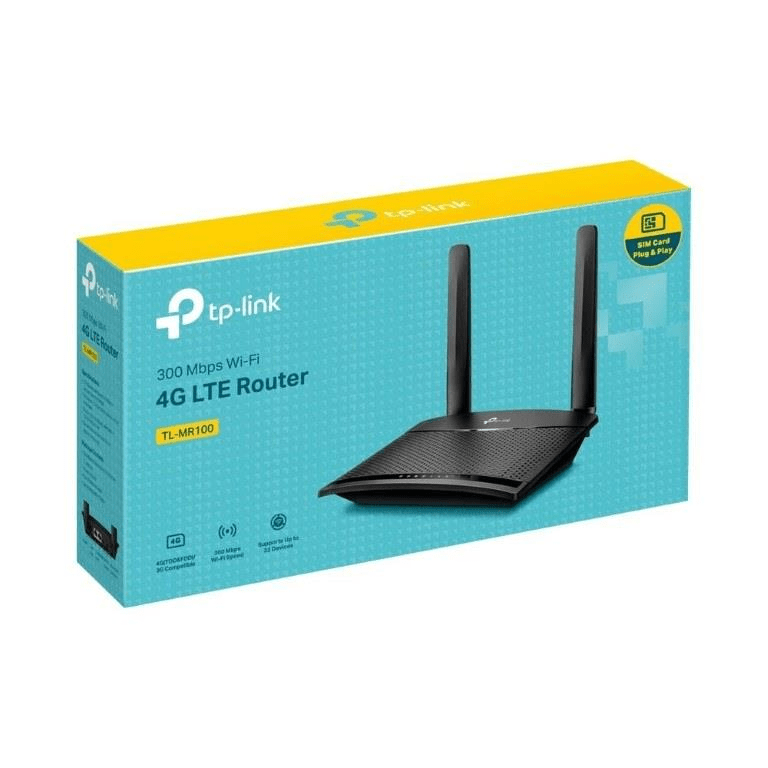 TP-Link TL-MR100 300Mbps Wireless N 4G LTE Router - Brand New