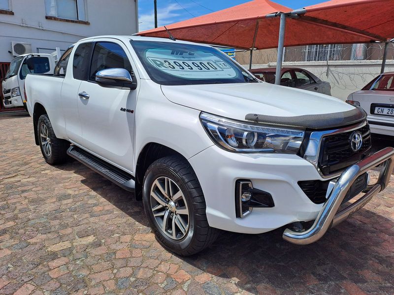 2018 Toyota Hilux 2.8 GD-6 X/Cab 4x4 RB Raider AT, White with 202100km available now!