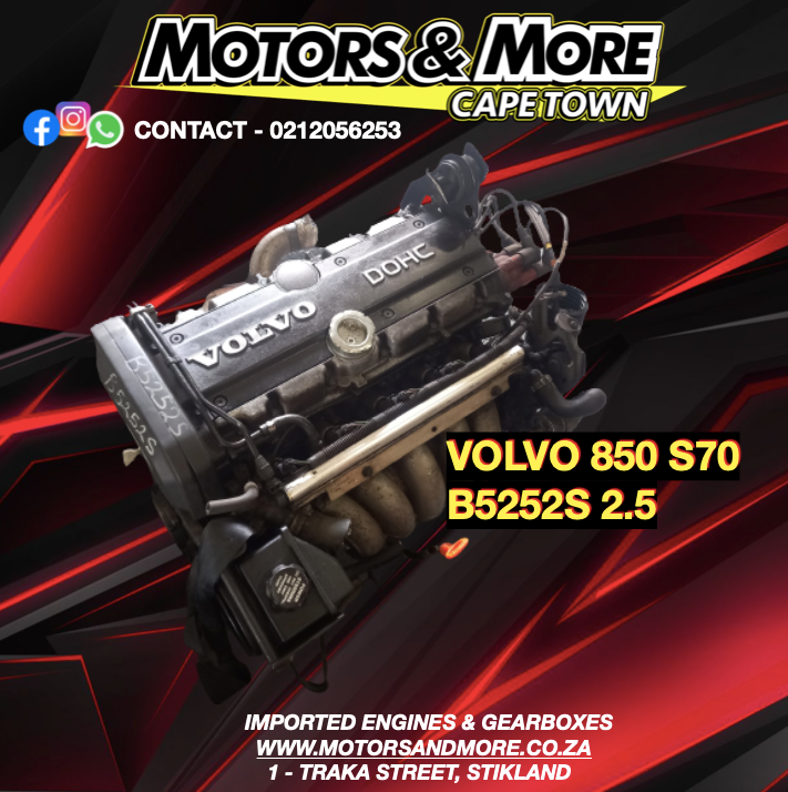 Volvo 850 S70 B5252S 2.5 Engine For Sale