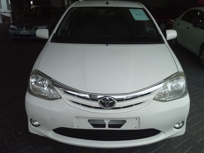 2013 Toyota Etios 1.5 Xs Sedan, White with 92662km available now!