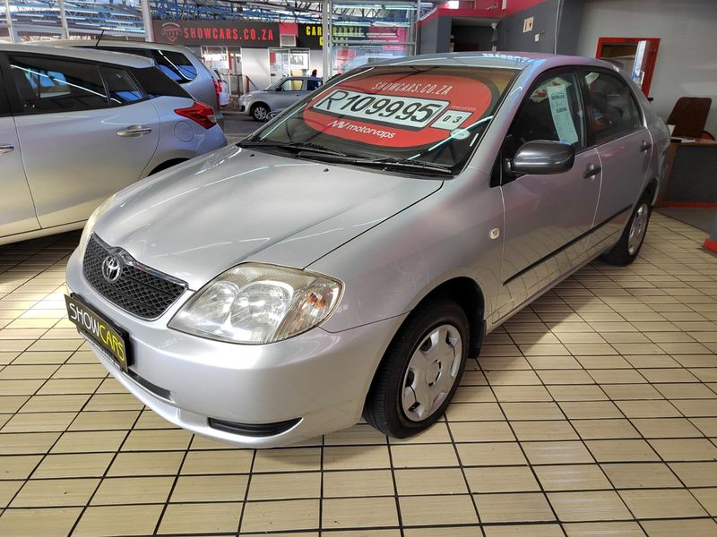 2003 TOYOTA COROLLA 140i GLE FOR ONLY R109 995 CALL TASHREEQ NOW &#64; 069 438 7634