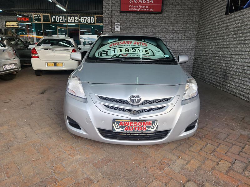 Silver Toyota Yaris 1.3 T3&#43; Sedan AT with 201048km available now!