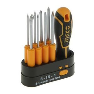 Ingco 9 Piece Interchangeable Screwdriver Set