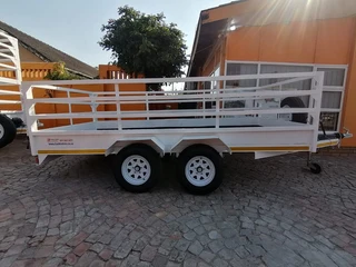 4 Meter Utility Trailer, Double Axle, Braked